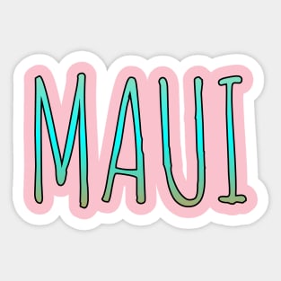 Hawaiian t-shirt designs Sticker